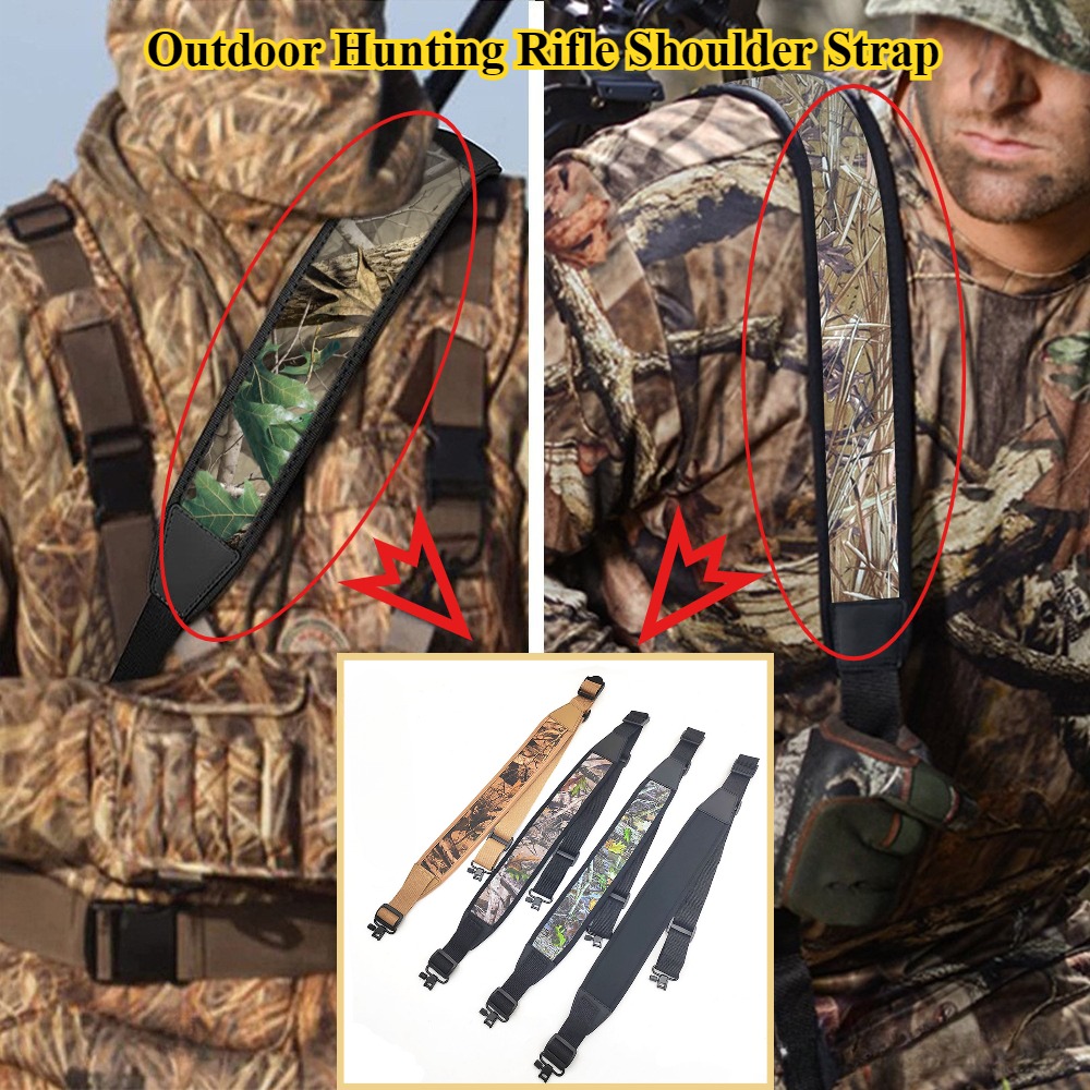 Hunting Outdoor Wear - Outdoor Hunting Rifle Shoulder Strap Adjustable