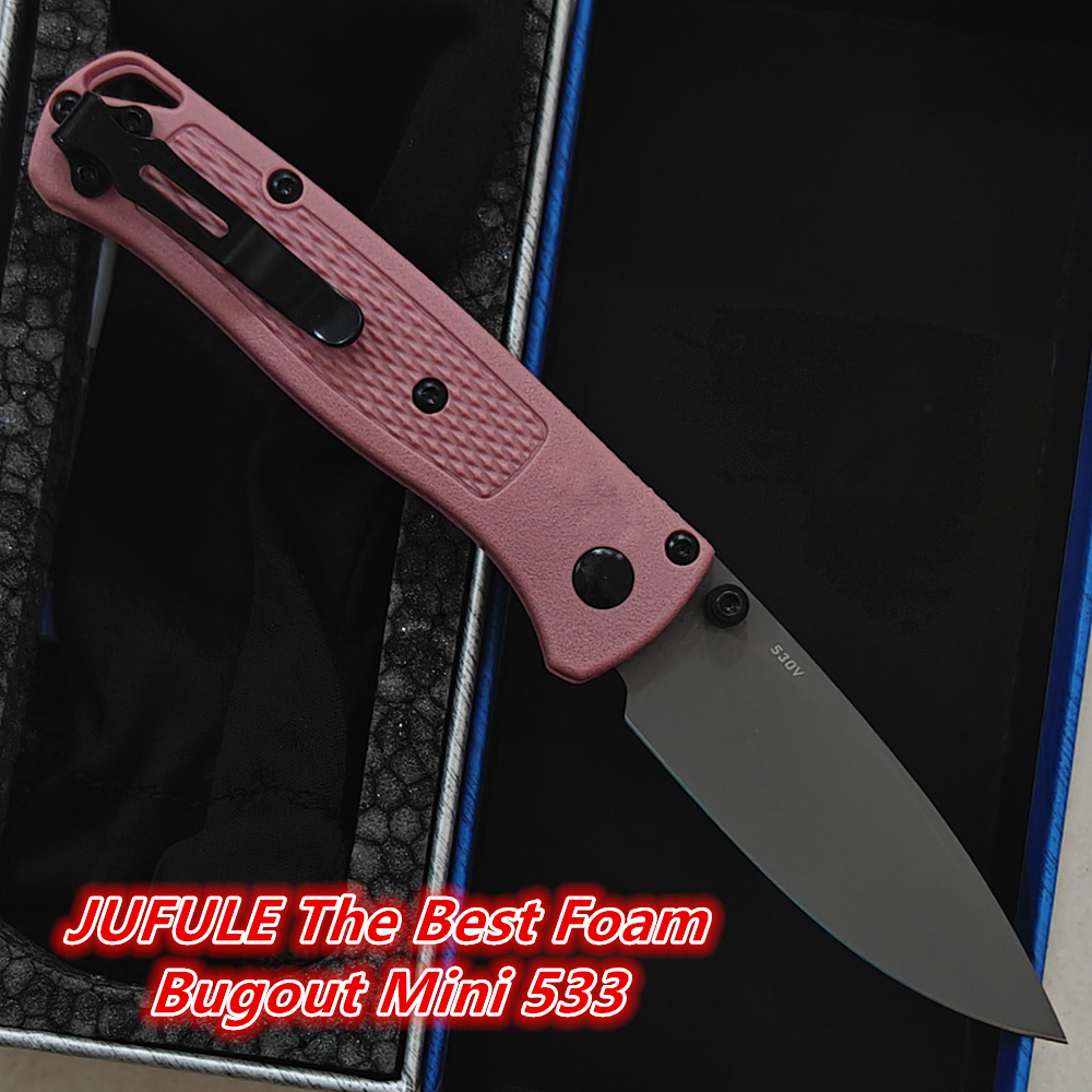 Best Hunting Outdoor Knife - JUFULE Bugout Mini 533 Best Foam