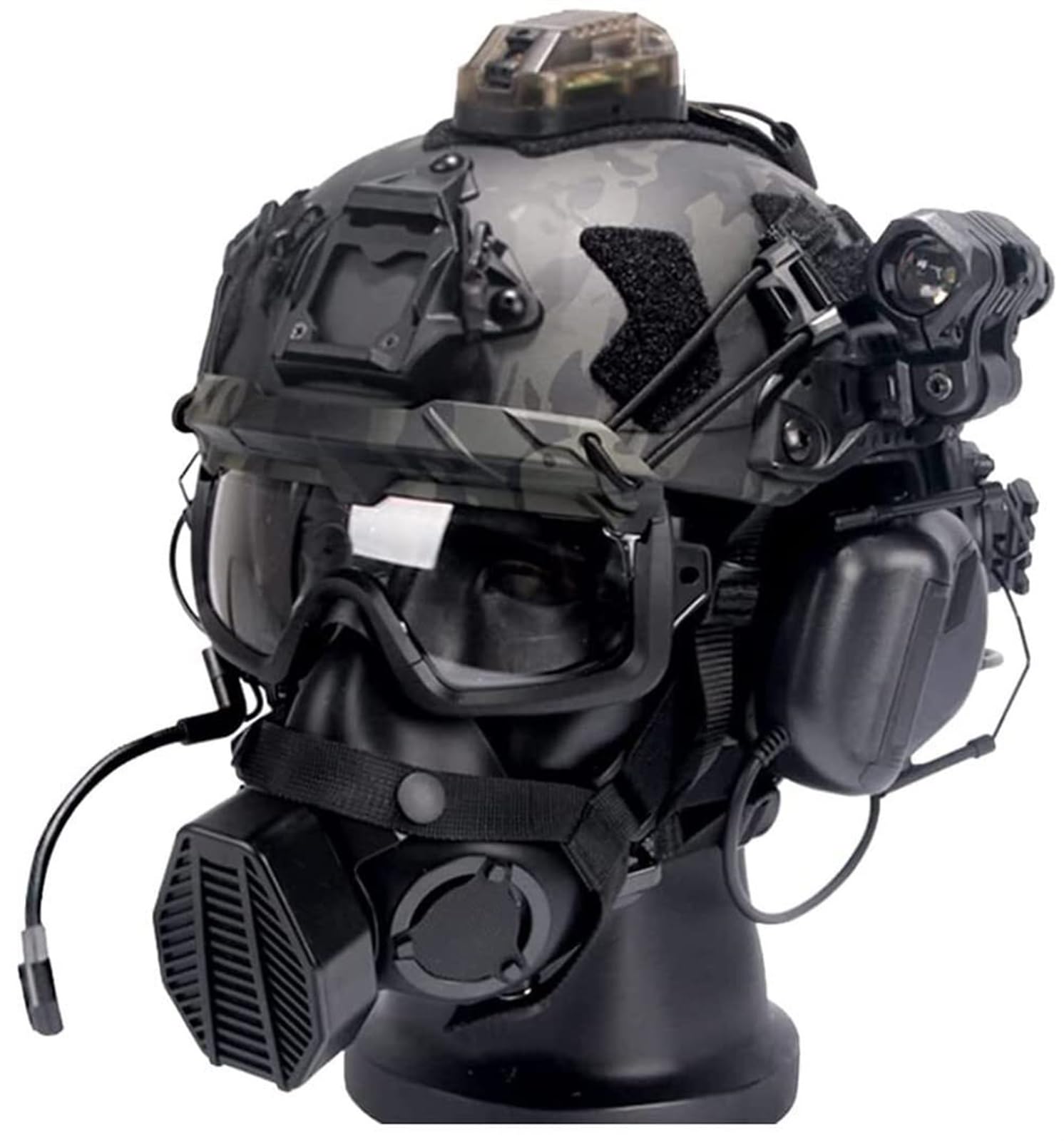 Outdoor Hunting Movies - Airsoft Helmet Set with Noise Reduction