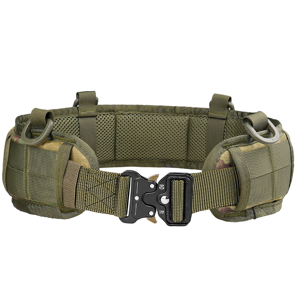 Hunting Outdoor Wear - Quick Release Tactical Nylon Belt Metal