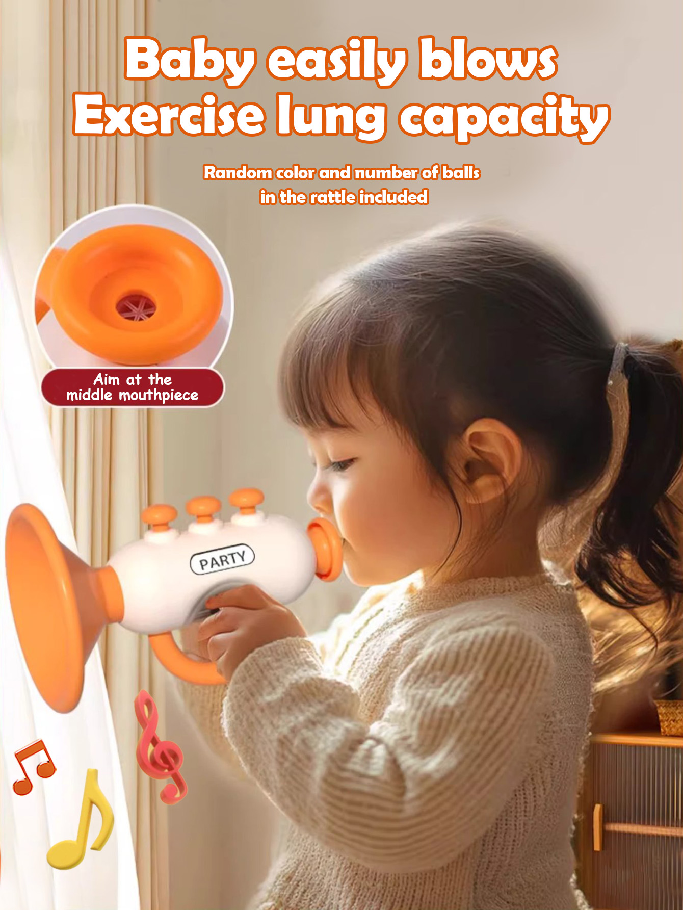 Kids Trumpet Toy, Learning Pra - огляд і ціна Game Call Whistle