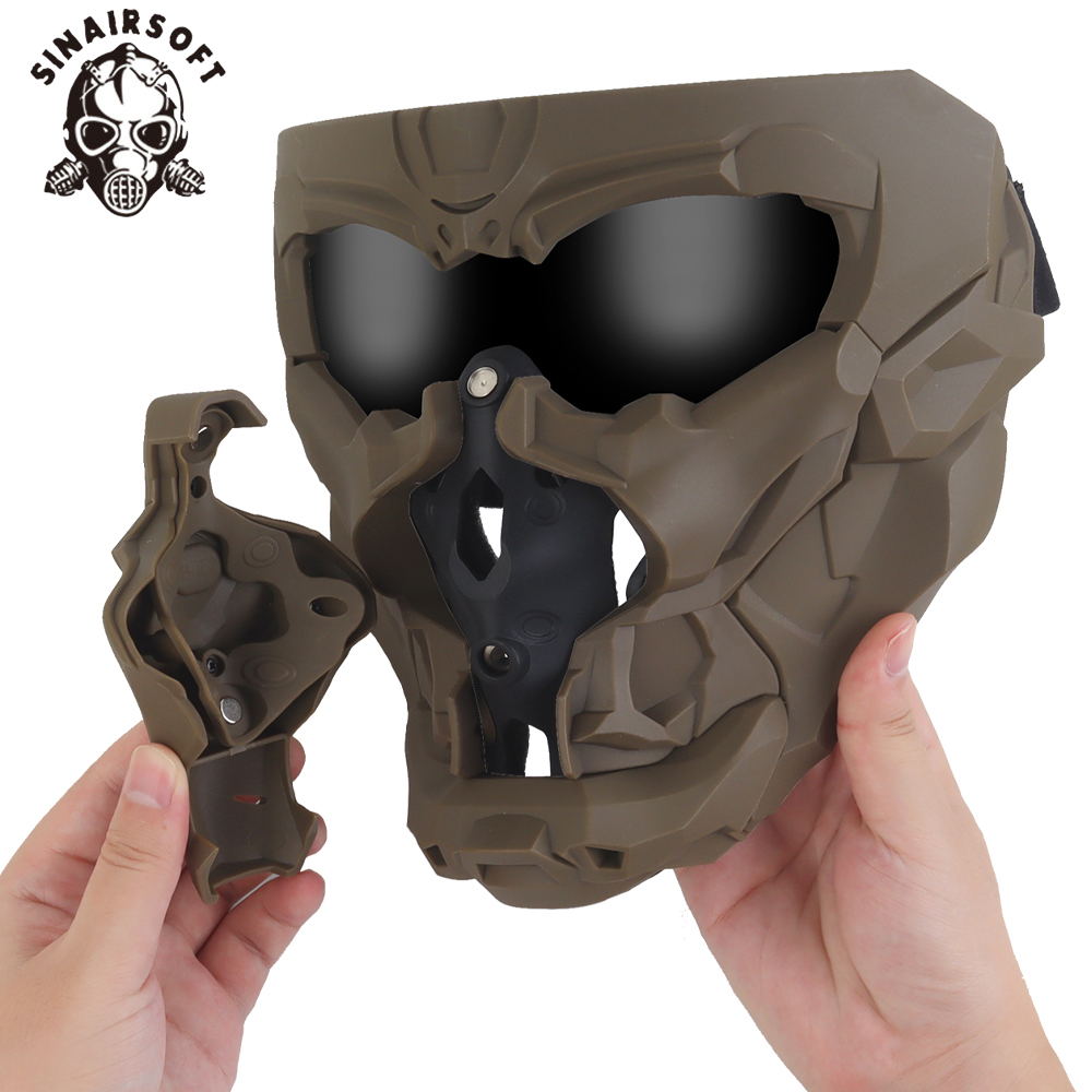 SINAIRSOFT Tactical Mask Cospl - огляд і ціна Outdoor Hunting Movies