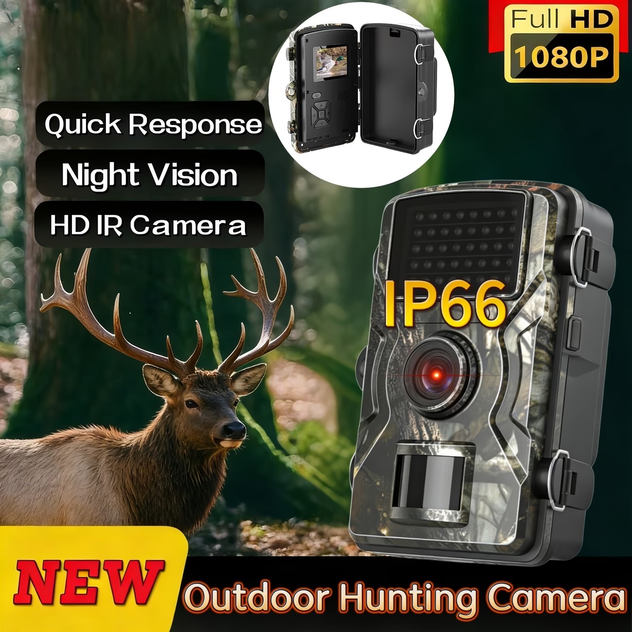 Outdoor Hunting Trail Camera 1 - огляд і ціна Outdoor Hunting Camera Wireless