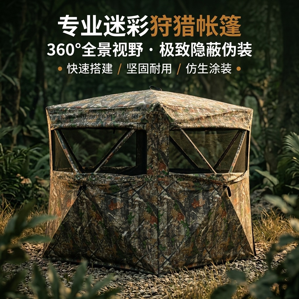 Outdoor 2-3 Person Camping Hun - огляд і ціна Outdoor Hunting Tent