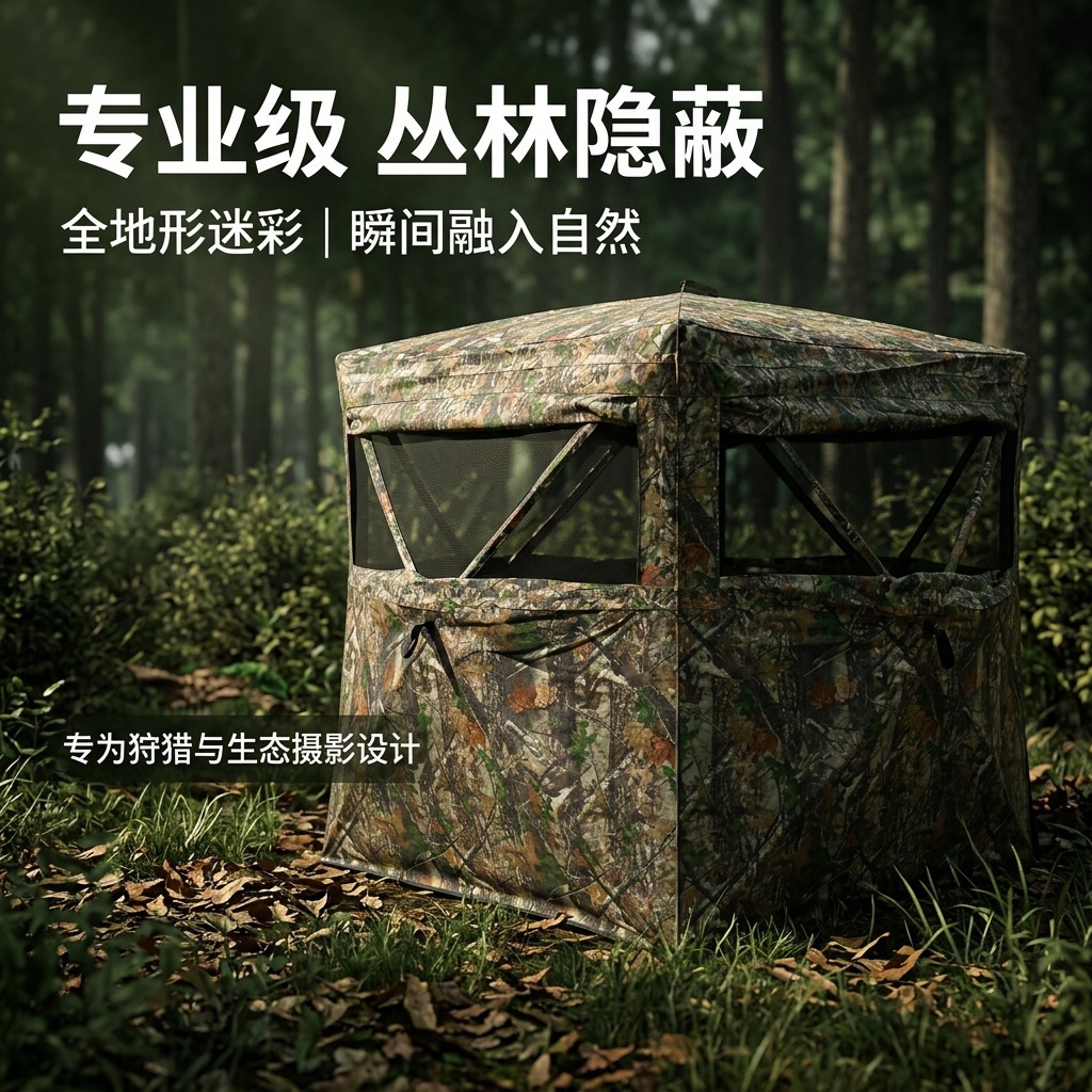 Outdoor 2-3 Person Camping Hun - огляд і ціна Outdoor Hunting Tent