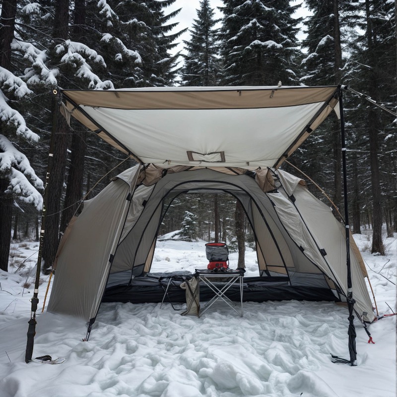 Outdoor Fireproof Hot Tent 2 P - огляд і ціна Outdoor Hunting Tent