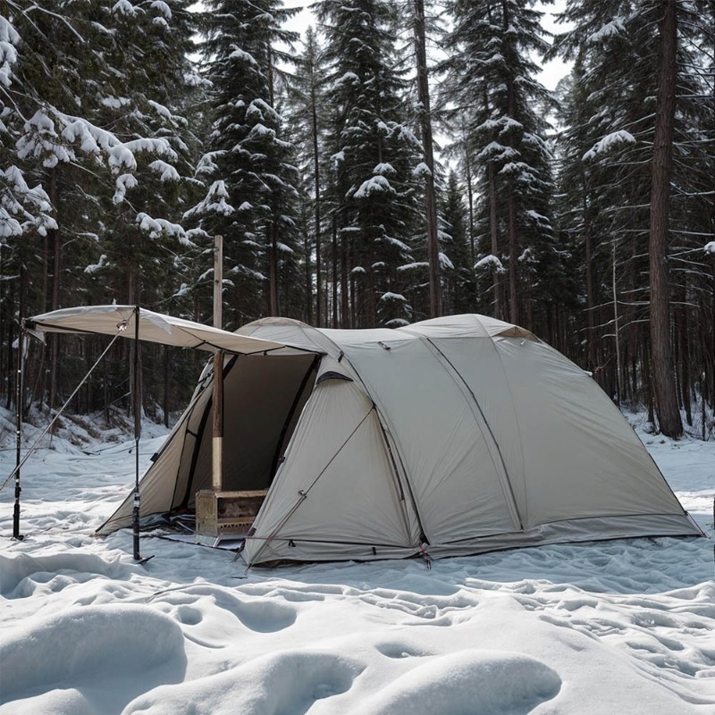 Outdoor Fireproof Hot Tent 2 P - огляд і ціна Outdoor Hunting Tent