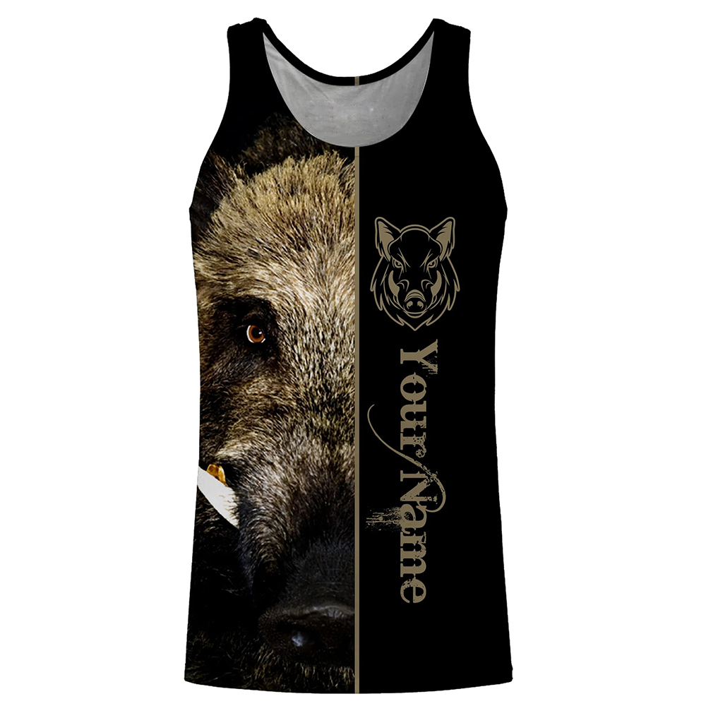 Custom Name Boar Hunter Tank T - огляд і ціна Wildman Hunting & Outdoor Robertson Photos