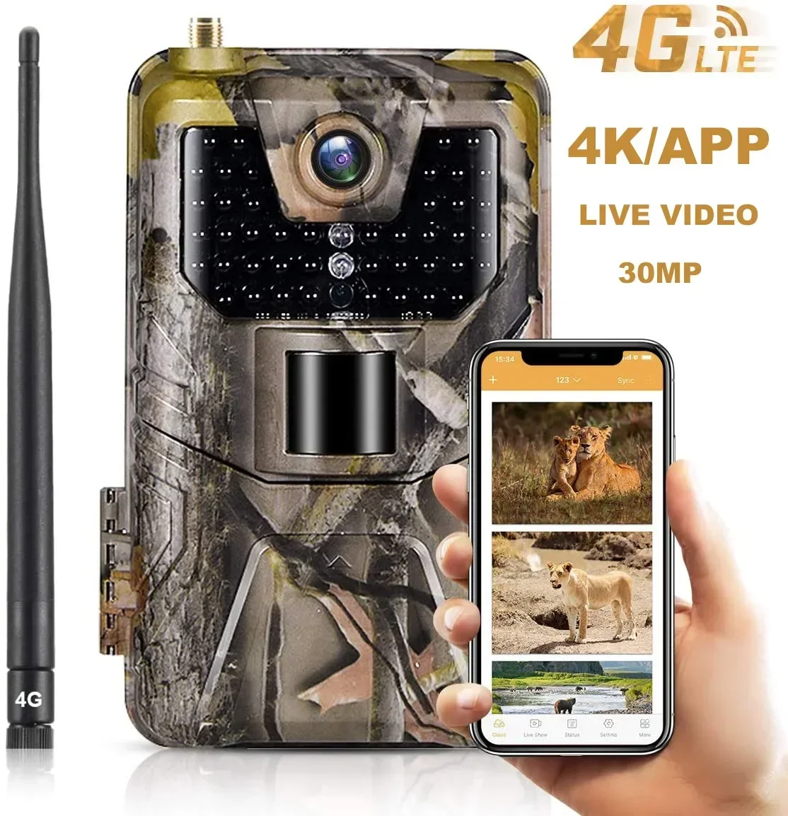 HC-900Pro 36MP photos 4K video - огляд і ціна Outdoor Hunting Camera Wireless