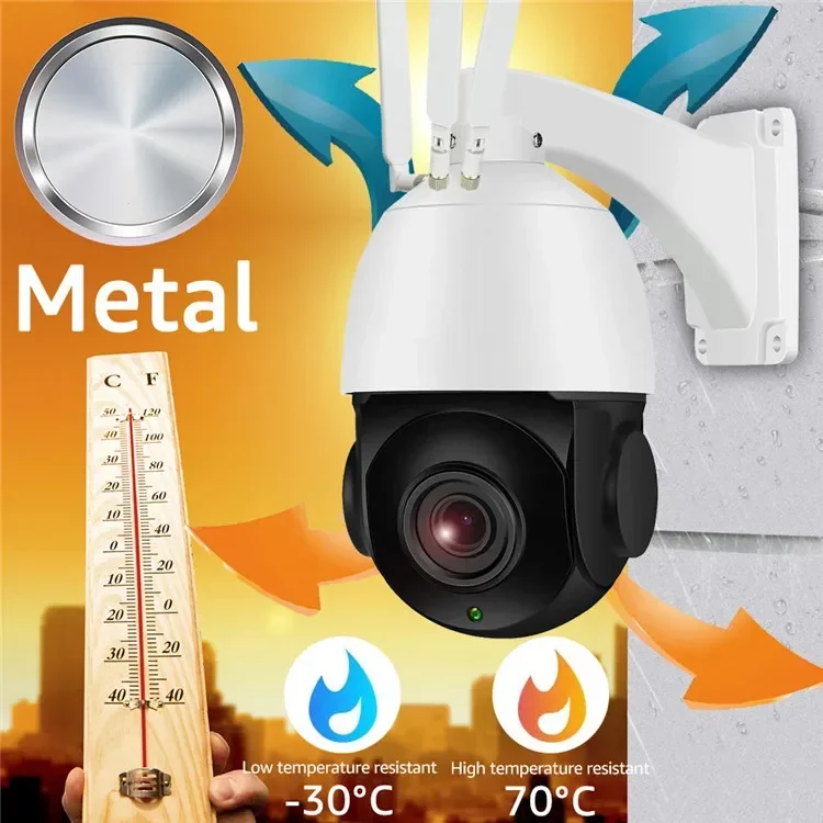 5MP Wireless 30X Zoom PTZ 1080 - огляд і ціна Outdoor Hunting Camera Wireless
