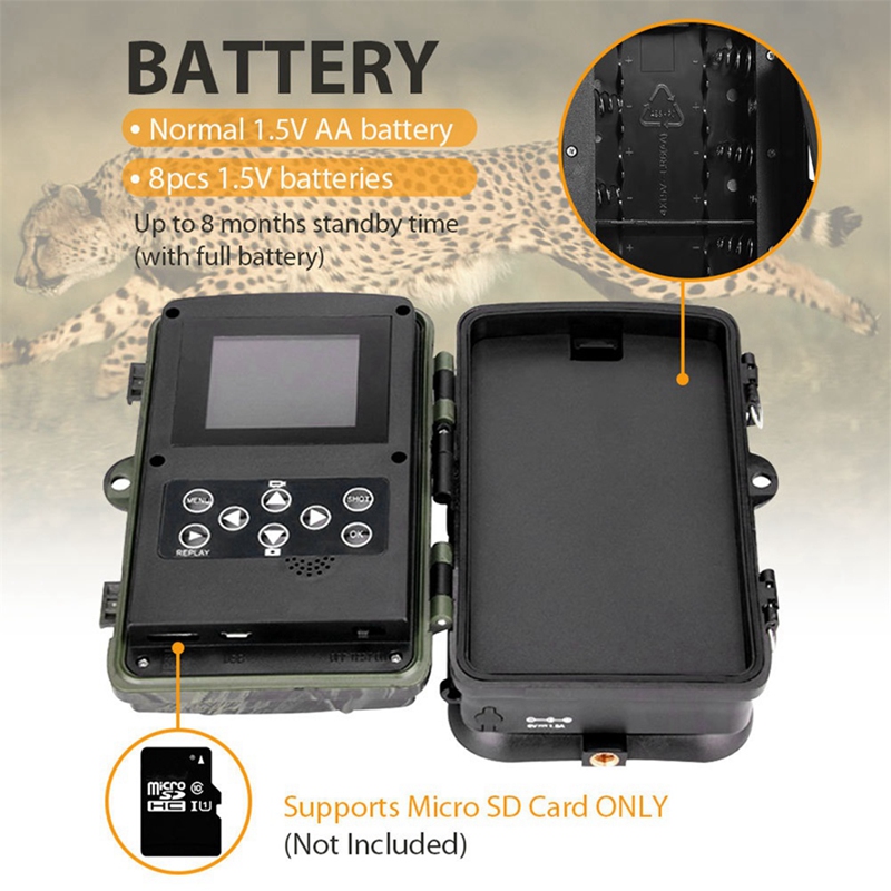 -801A 4K UHD 36MP 4G LTE Night - огляд і ціна Outdoor Hunting Camera Wireless