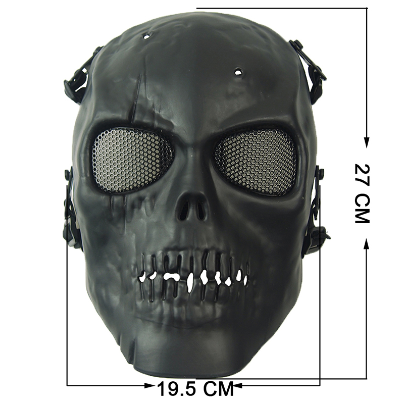 Airsoft Mask Camouflage Cospla - огляд і ціна Outdoor Hunting Movies