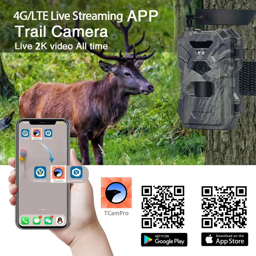 HC-880Pro 4G 30MP HD 2K Night  - огляд і ціна Outdoor Hunting Camera Wireless