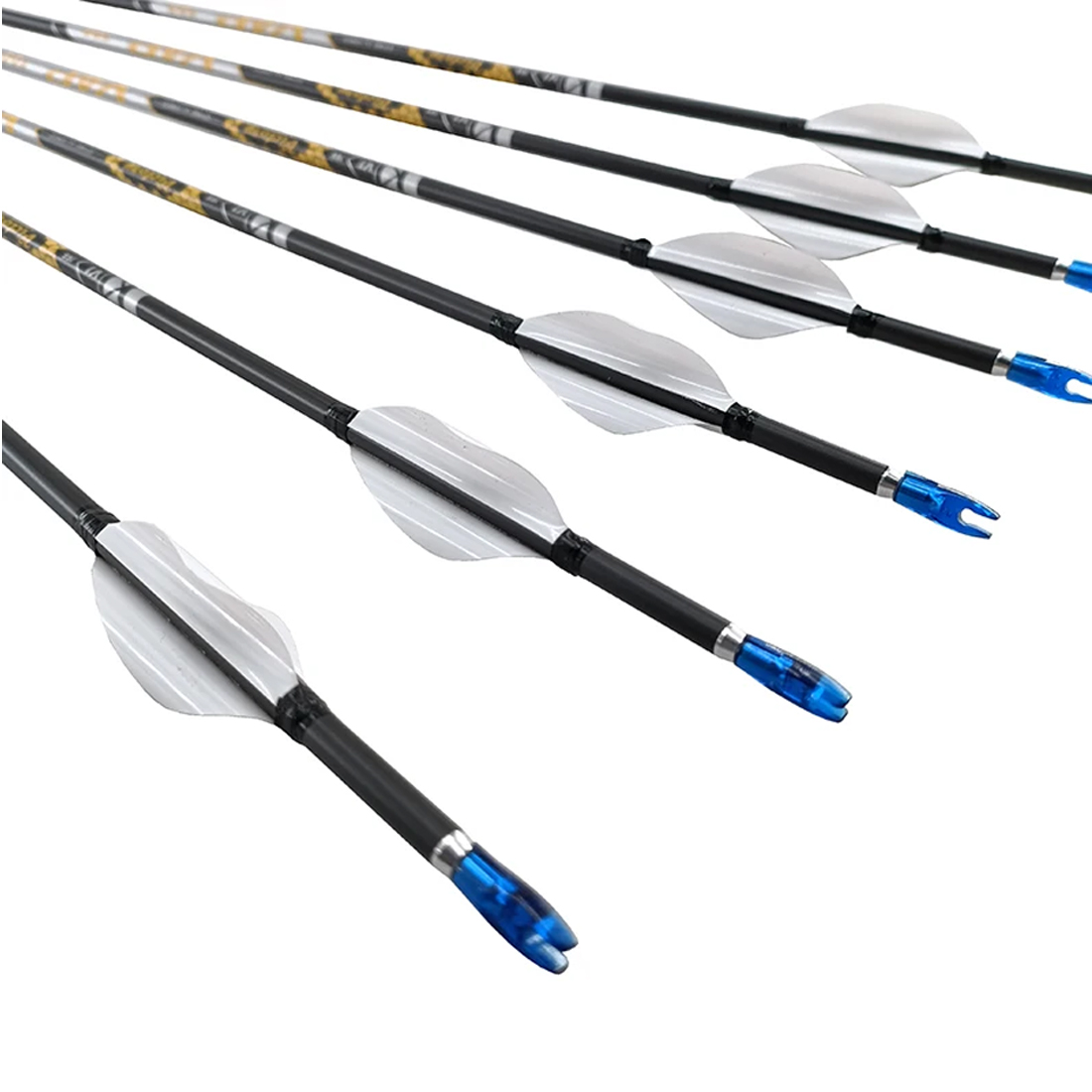 12PCS Carbon Arrows Sp350-1000 - огляд і ціна Hunting Bow Compound