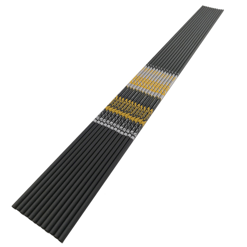 12PCS Carbon Arrows Sp350-1000 - огляд і ціна Hunting Bow Compound