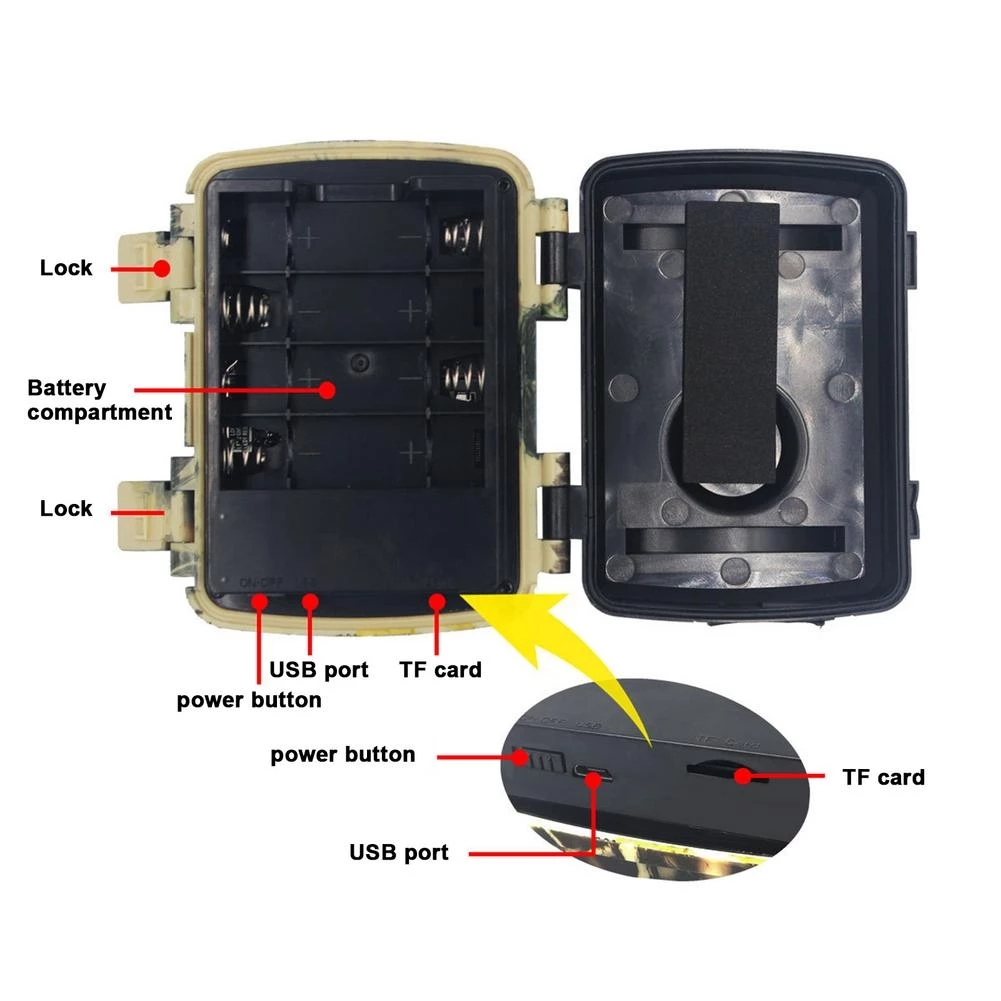 Mini Trail Hunting Camera PIR  - огляд і ціна Outdoor Hunting Camera Wireless