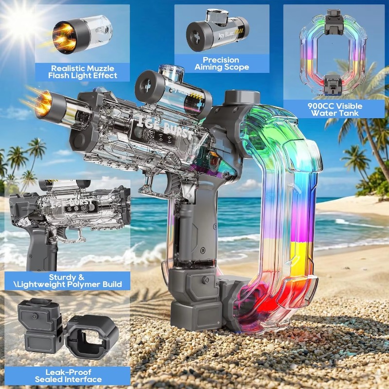 LED Ring-shaped Electric Water - огляд і ціна Outdoor Hunting Toys