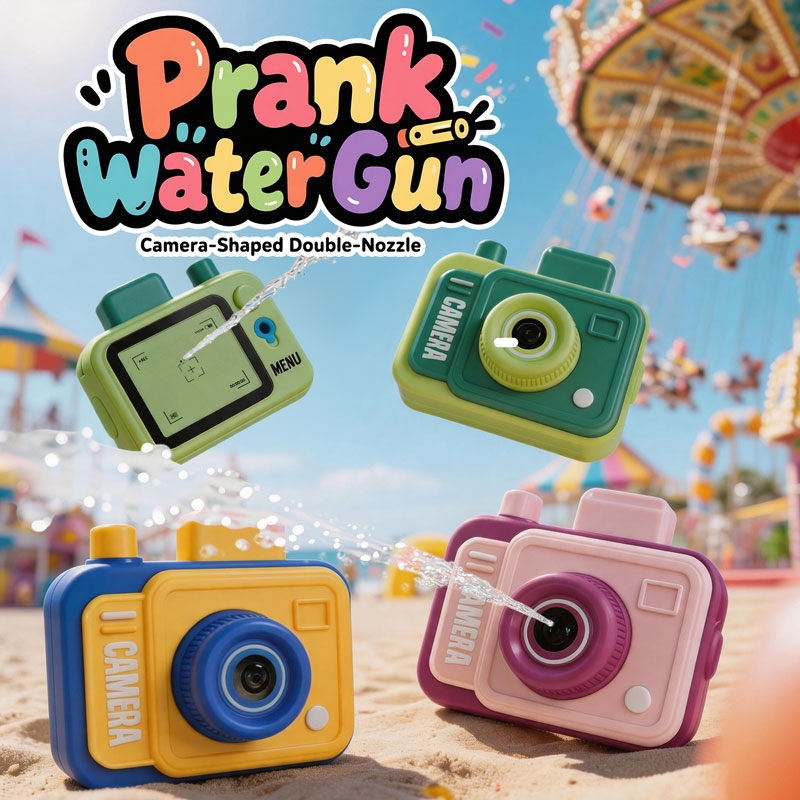 Double-sided Water Gun Camera  - огляд і ціна Outdoor Hunting Toys