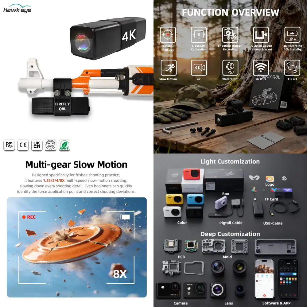OEM 4K Hunting Camera Firefly  - огляд і ціна Outdoor Hunting Camera Wireless