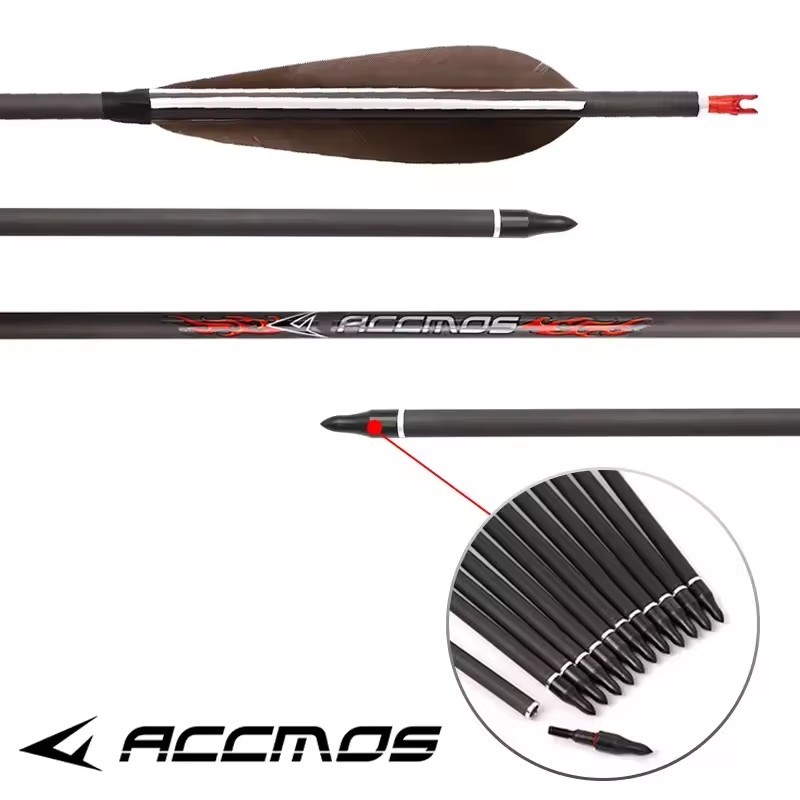 ACCMOS 33inch Pure Carbon Arro - огляд і ціна Hunting Bow Compound