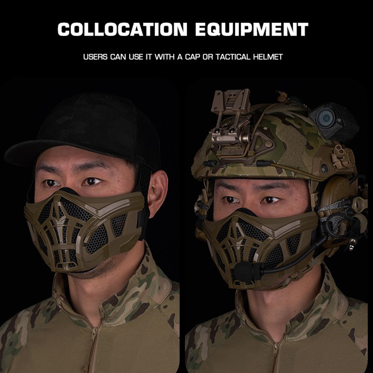 Tactical Airsoft Mask Protecti - огляд і ціна Outdoor Hunting Movies