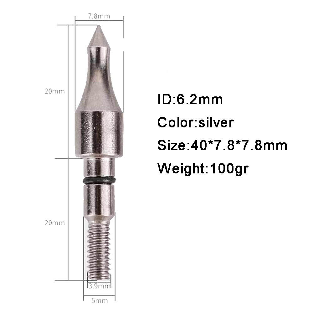 12pcs 100gn Arrow Heads Target - огляд і ціна Hunting Bow Compound