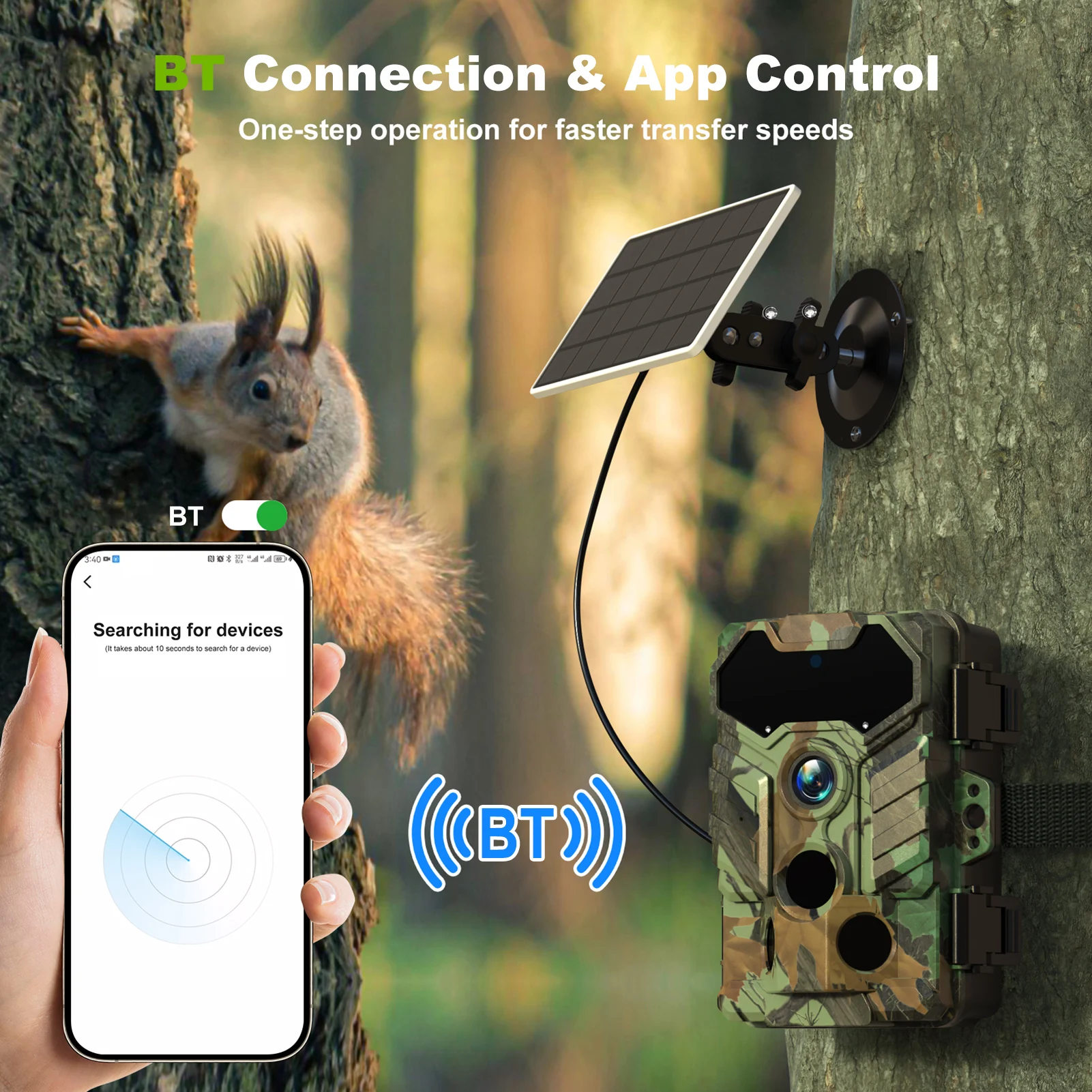 Solar Camera Outdoor Wireless  - огляд і ціна Outdoor Hunting Camera Wireless