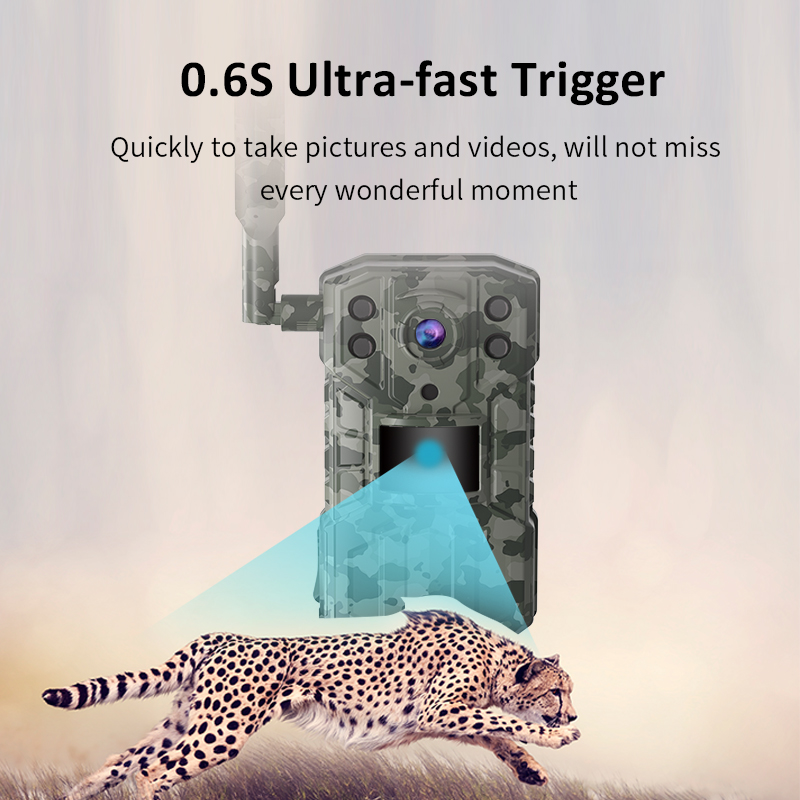 2K Support Solar Powered Lithi - огляд і ціна Outdoor Hunting Camera Wireless